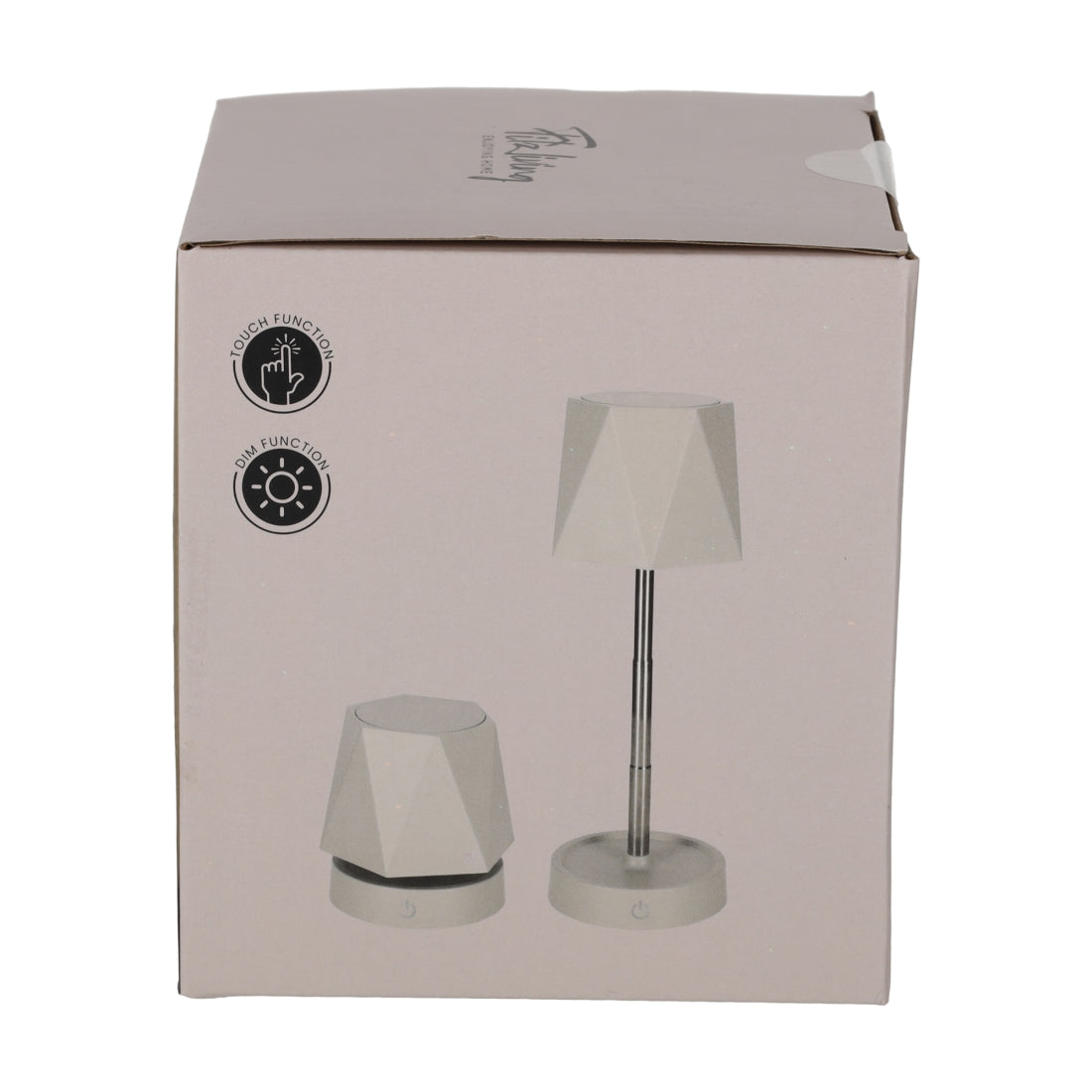 Telescopische LED Lamp Taupe van FITZ Living, productfoto 9