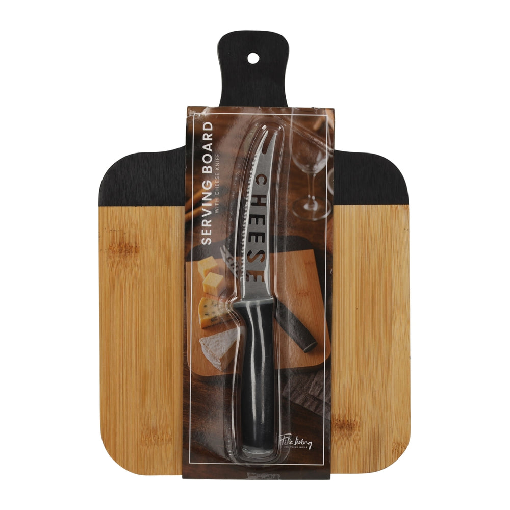 Serveerplank met Kaasmes van FITZ Living, productfoto 2