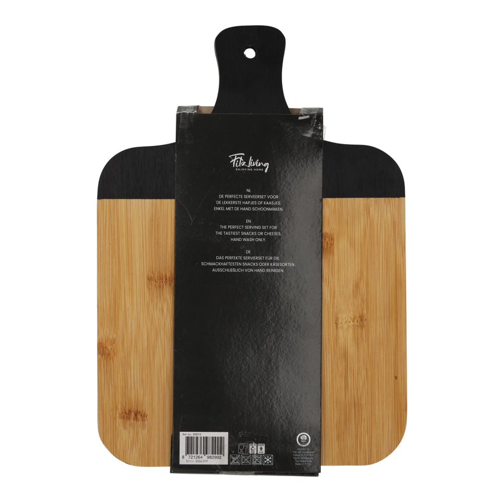 Serveerplank met Kaasmes van FITZ Living, productfoto 3