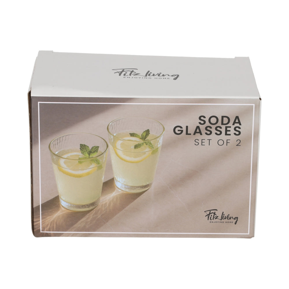 Waterglazen, set van 2 van FITZ Living, productfoto 3