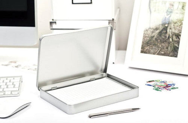 A5 MAXI A5 Maxi blikdoos – ruime metalen verpakking voor documenten en brochures