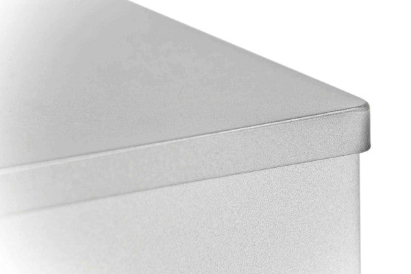 DSE 087 Hinged Tin Box 185x135x70 mm – duurzame metalen verpakking met scharnierdeksel