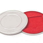 MDT 021 red Voucher box film blik rood 123x10 mm – retro design met luxe uitstraling