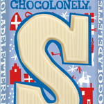 Tony's Chocolonely letterreep S wit pepernoot, voorkant van de verpakking