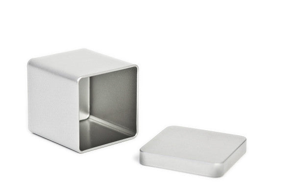 DSQ 020 Vierkante blikdoos met deksel – tinplate verpakking 190 ml