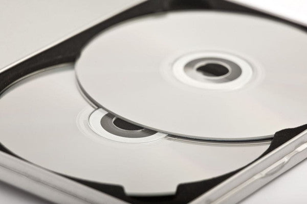 MDD 011  DVD blik voor 2 discs – luxe metalen verpakking voor CD’s en DVD’s