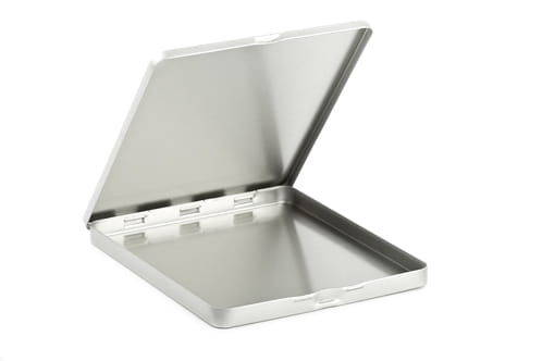 MDE 010 Platte vierkante blikdoos – Metalen verpakking voor platte producten