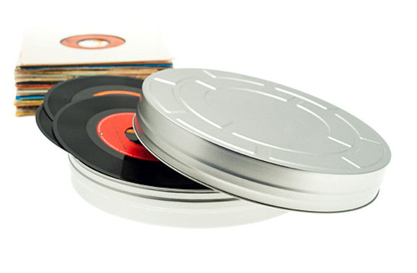 FD 100 Filmblik XL – Extra Grote Metalen Filmdoos voor 16mm Film