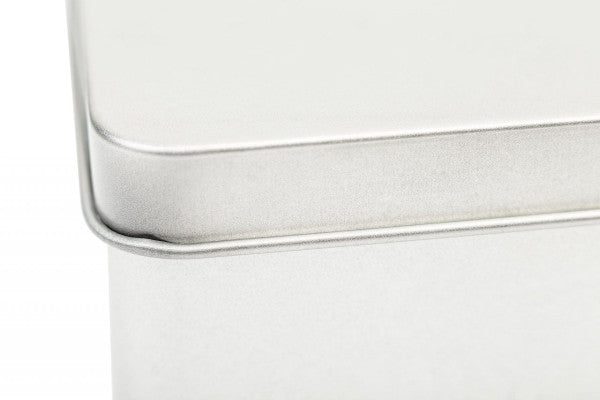 DSQ 140.60 Square Tin Box – Luxe vierkante geschenkverpakking van blik