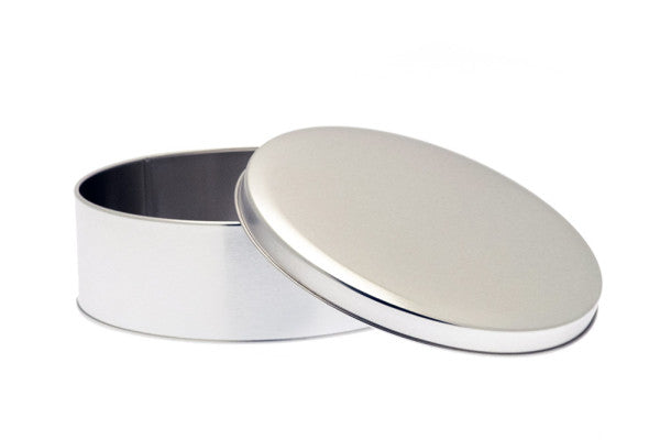 DSR 051 Koekblik Rond Ø150 mm – Gepersonaliseerde Cookie Tins voor bedrijven