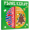 Tony's Chocolonely Kerst cadeauset melk en gemberkoekje, schuin van voren