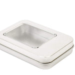 SDK 010 Small Tin Box met Venster – Compact blikdoosje voor kleine items