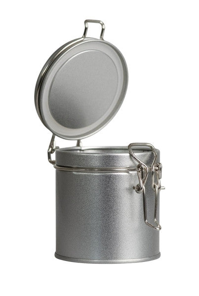 DSA 001 Koffieblik Rond met Klemdeksel Ø65x75 mm – Luchtdichte Bewaardoos