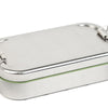 CP BA C5  LB GREEN Metalen lunchbox groen 700 ml – duurzaam en opvallend