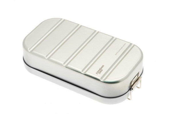 LB SILVER  Blik lunchbox zilver 700 ml – compact en veelzijdig