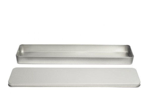 DSE 340.70 Blikdoos voor Messen – Lange Metalen Gereedschapsdoos met Schuifdeksel