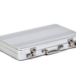 DSE 002 Mini aluminium koffer – Compacte metalen verpakking voor visitekaartjes en accessoires
