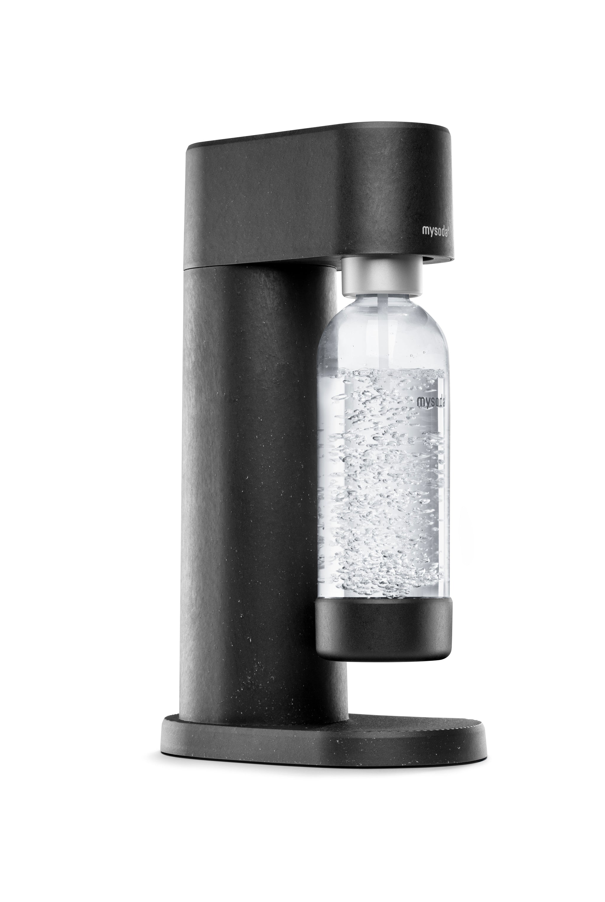 Mysoda Woody Black bottle attachedklein productafbeelding