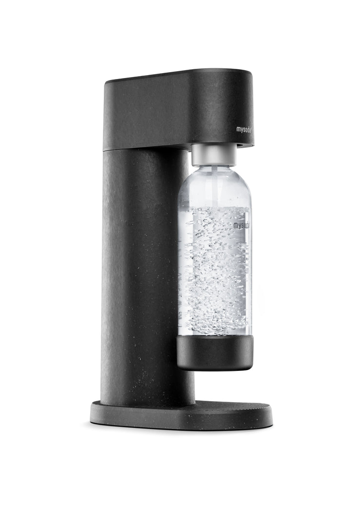 Mysoda Woody Black bottle attachedklein productafbeelding