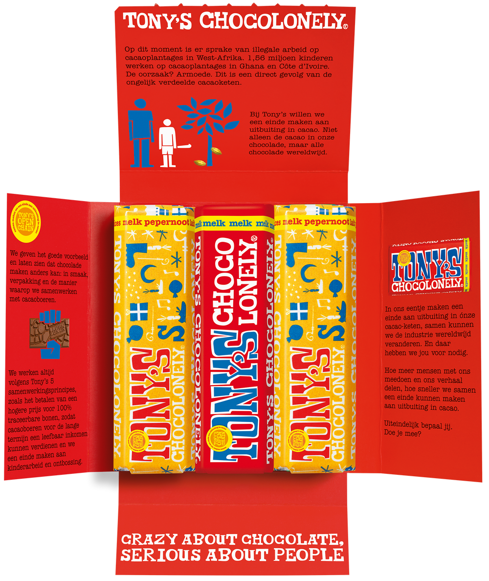Tony's Chocolonely Sint proeverijtje