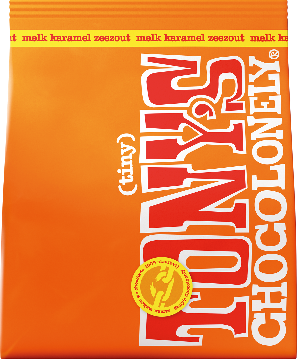 Tiny Tony's melk karamel zeezout zak