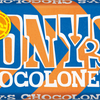 Tony's Chocolonely reep puur koffie toffee, voorkant van de verpakking