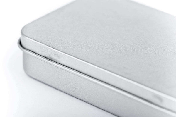 DSE 067.05 Zilveren Pocket Box met Scharnierdeksel Bedrukken
