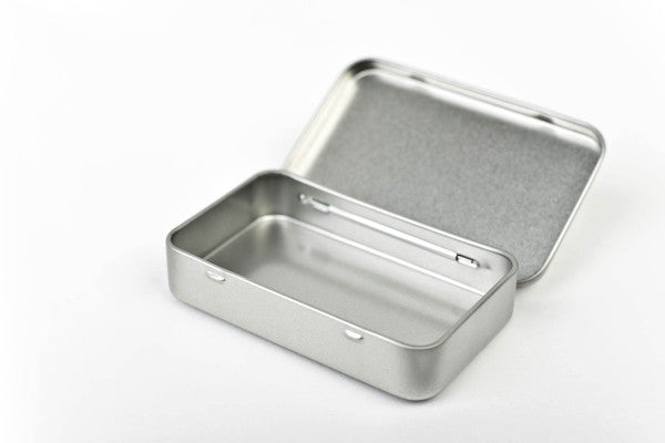 DSE 067.05 Zilveren Pocket Box met Scharnierdeksel Bedrukken
