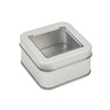 DSQ 70.40W Chocolate Tin Box met Venster – Luxe blikverpakking met kijkvenster