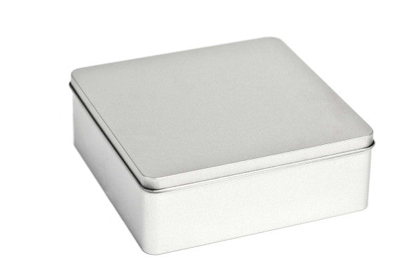 DSQ 025 Square Tin Box – Grote vierkante blikverpakking voor cookies en gifts