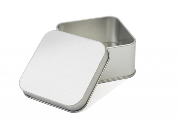 DSQ 70.40 Square Chocolate Tin Box – Luxe blikverpakking voor chocolade en pralines
