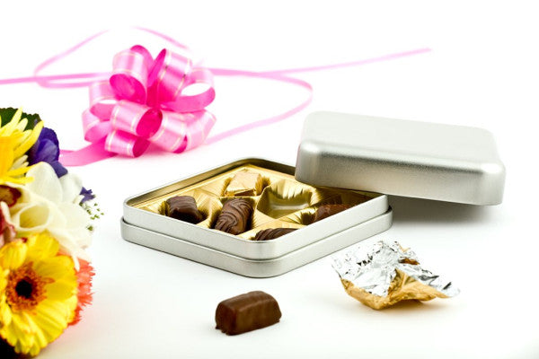 DSQ 005 Square Tin Box – Grote metalen verpakking voor food en gifts