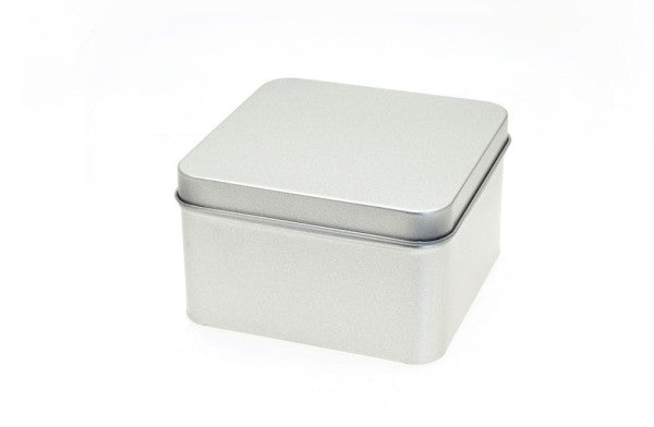 DSQ 016 Square Tin Box voor Accessoires – Stevige metalen opbergdoos