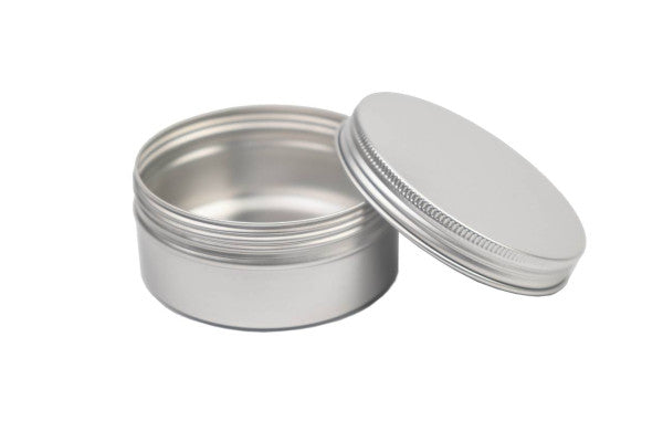 DRA 85.35 150ml Aluminium Pot – Ronde Metalen Verpakking met Schroefdeksel