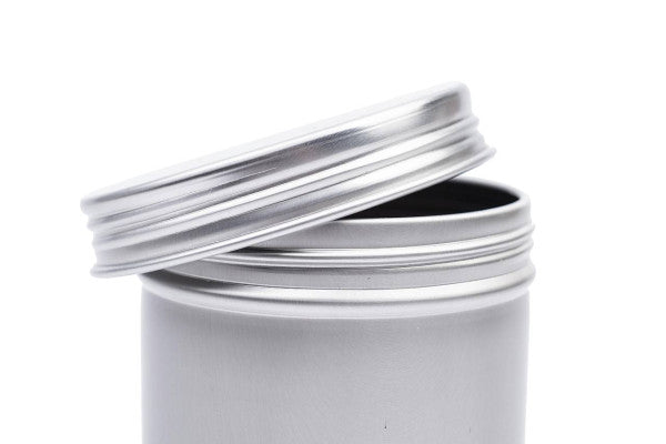 DRA 68.85 Aluminium pot 250 ml – ronde verpakking met schroefdeksel