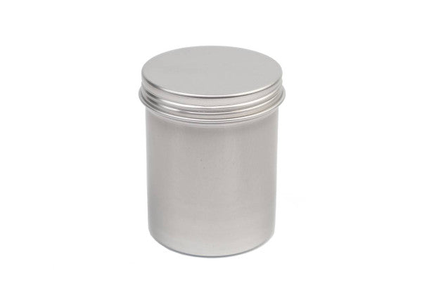 DRA 68.85 Aluminium pot 250 ml – ronde verpakking met schroefdeksel