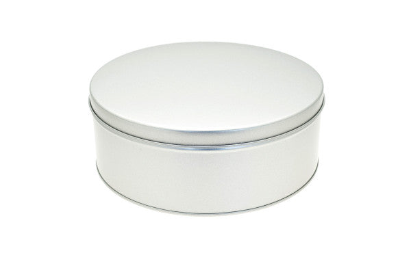DSR 035 Koekblik Rond Ø190x70 mm – Metalen Koekjesdoos