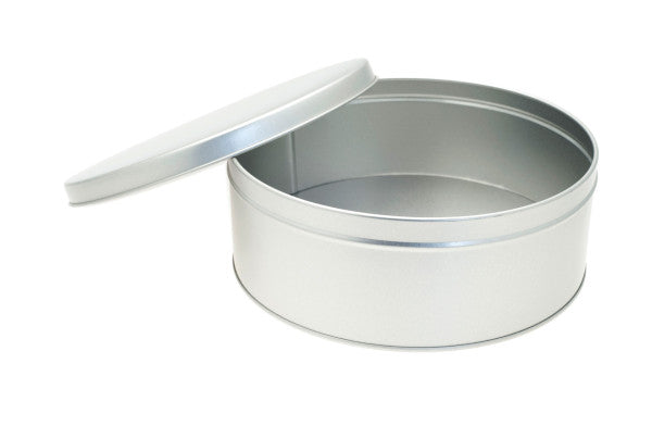 DSR 035 Koekblik Rond Ø190x70 mm – Metalen Koekjesdoos