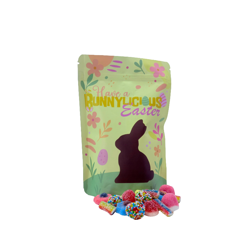 Stazak met snoep, uitvoering Pasen, gemengd snoep 250 gram