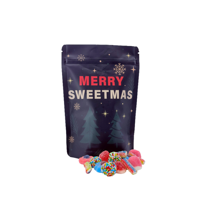 Kerst stazak met snoep of chocolade