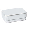 DSS 025 Aluminium zeepdoos met lekrooster 100x70x35 mm – hygiënisch en praktisch