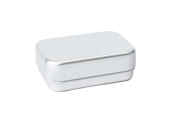 DSS 025 Aluminium zeepdoos met lekrooster 100x70x35 mm – hygiënisch en praktisch