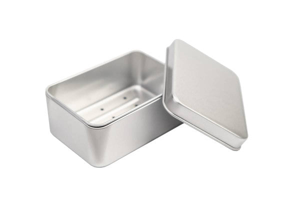 DSS 020 Aluminium zeepdoos 100x70x35 mm – duurzaam en ideaal voor onderweg