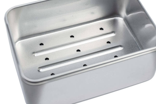 DSS 020 Aluminium zeepdoos 100x70x35 mm – duurzaam en ideaal voor onderweg