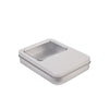 DSE 115.85 USB-stick verpakking met venster – Metalen doosje voor kleine producten