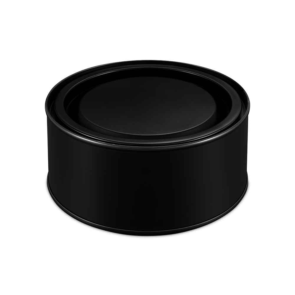 Breed rond blik met hefdeksel, foto 4