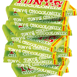Tony's Chocolonely reep melk hazelnoot crunch