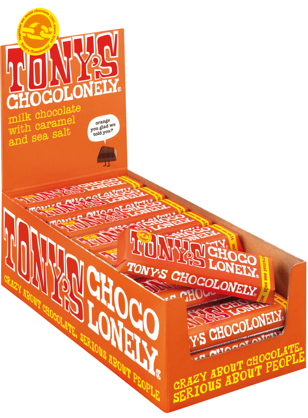 Tony's Chocolonely reepje melk karamel zeezout