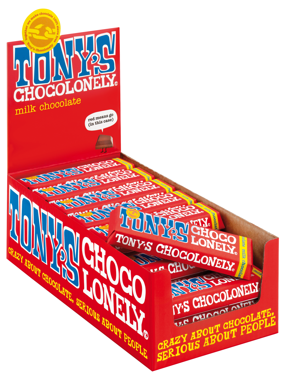 Tony's Chocolonely reepje melk