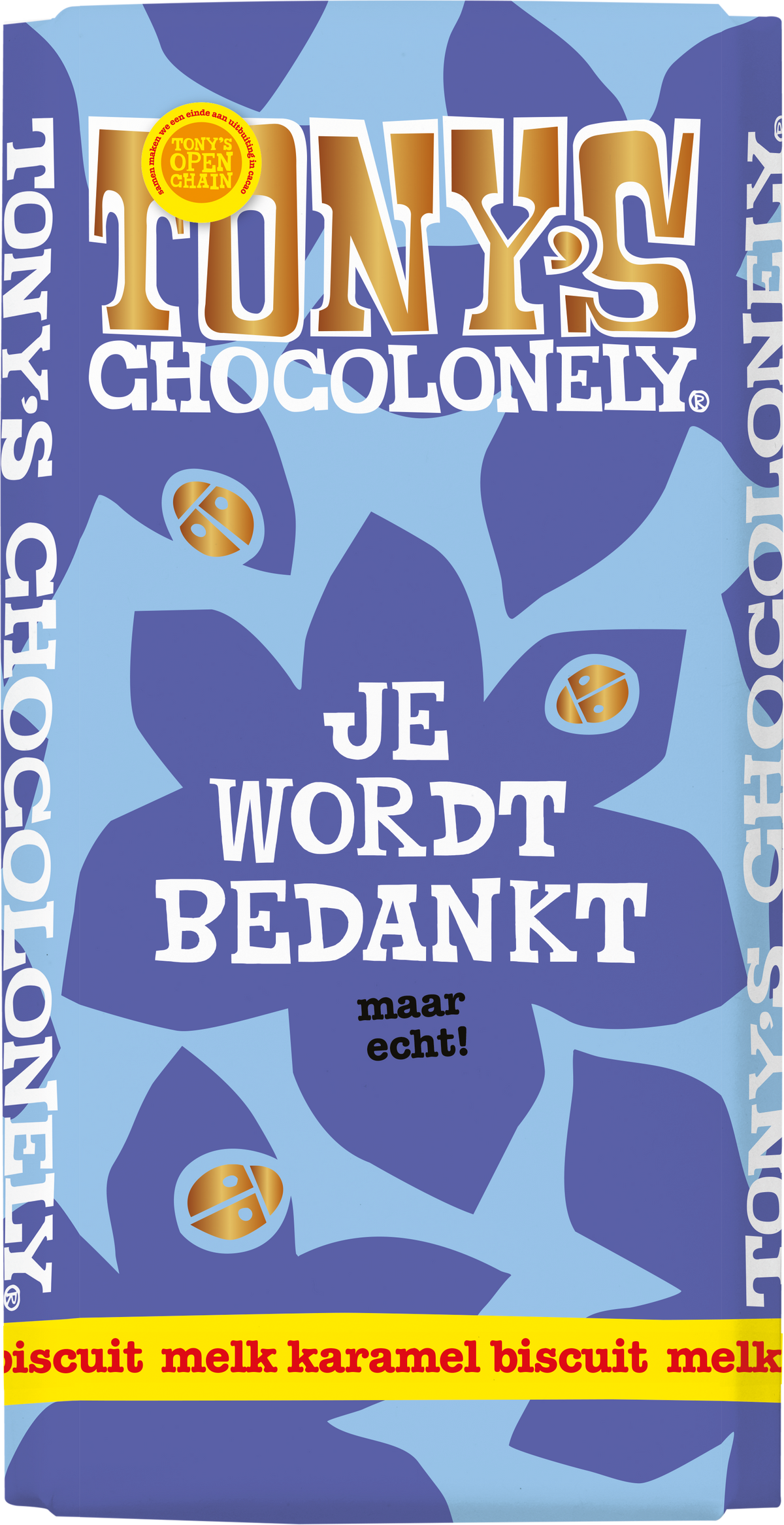 Tony's Chocolonely cadeaureep Bedankt
